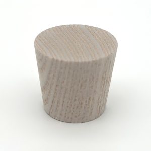 Capot Bois CONIQUE Frêne Blanc / x 532 unités