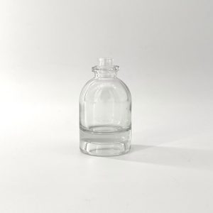 Flacon « DUOMO » Verre Blanc 50ml à Sertir FEA15 / x 35 unités
